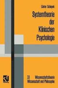 bokomslag Systemtheorie der Klinischen Psychologie