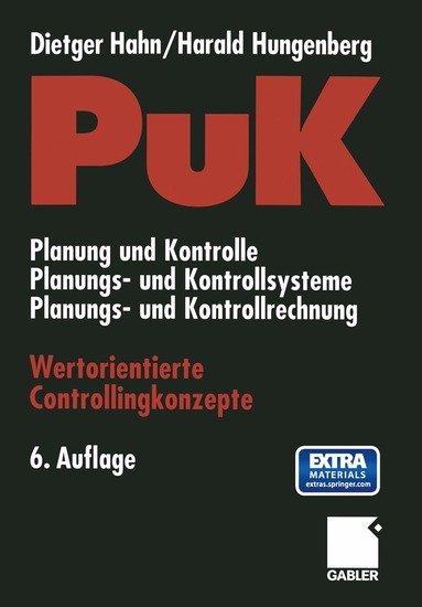 Dietger Hahn, Harald Hungenberg - PuK - Wertorientierte Controllingkonzepte, Häftad