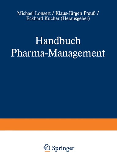 bokomslag Handbuch Pharma-Management