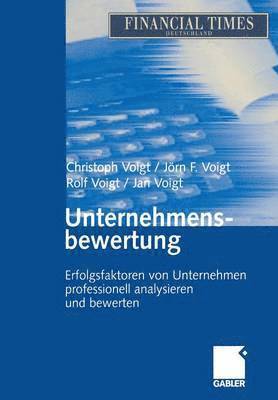 bokomslag Unternehmensbewertung