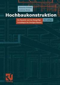 bokomslag Hochbaukonstruktion