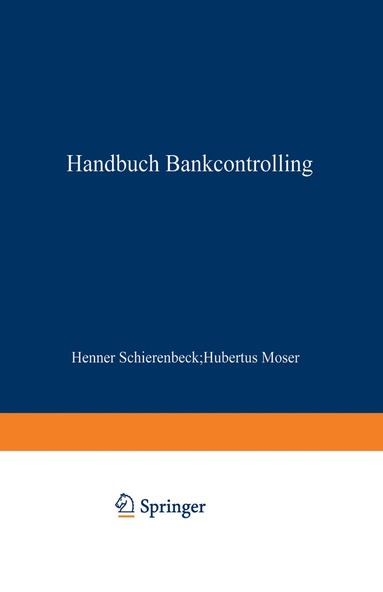 bokomslag Handbuch Bankcontrolling