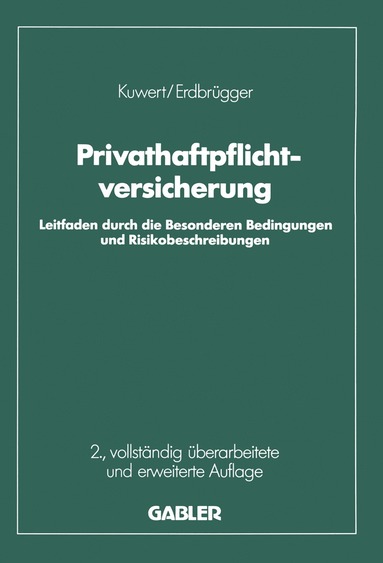 bokomslag Privat-Haftpflichtversicherung