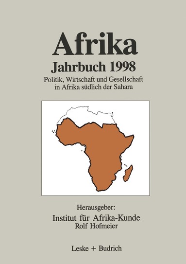Institut für Afrika-Kunde - Afrika Jahrbuch 1998, Häftad