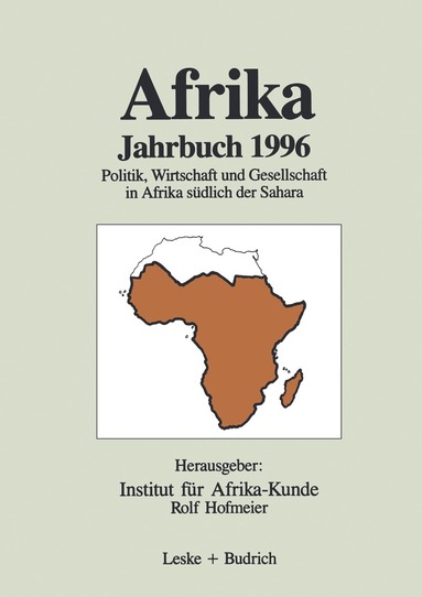 Institut für Afrika-Kunde, Rolf Hofmeier - Afrika Jahrbuch 1996, Häftad