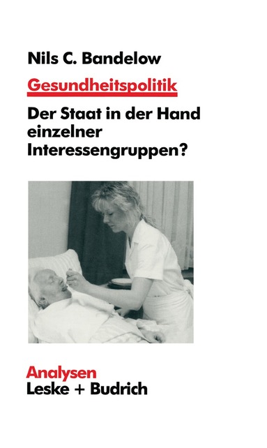 Nils C. Bandelow - Gesundheitspolitik, Häftad