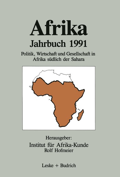 Institut für Afrika-Kunde - Afrika Jahrbuch 1991, Häftad