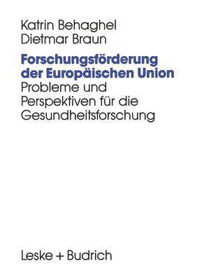bokomslag Forschungsfrderung der Europischen Union