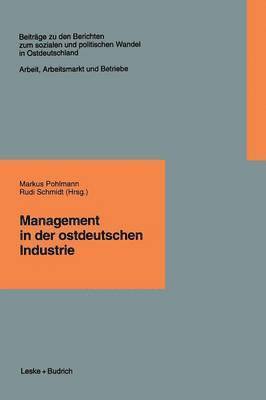 Management in der ostdeutschen Industrie 1