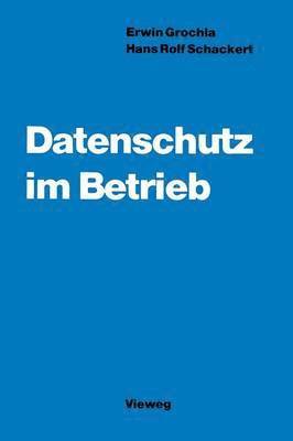 Datenschutz im Betrieb 1