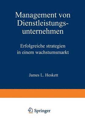 bokomslag Management von Dienstleistungsunternehmen