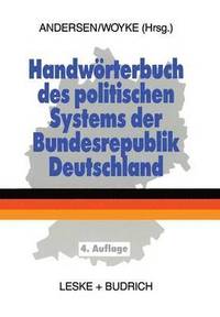 bokomslag Handwrterbuch des politischen Systems der Bundesrepublik Deutschland