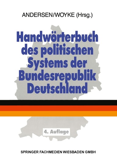 Uwe Andersen - Handwörterbuch des politischen Systems der Bundesrepublik Deutschland, Häftad