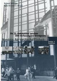 bokomslag Mandat fr Deutsche Einheit