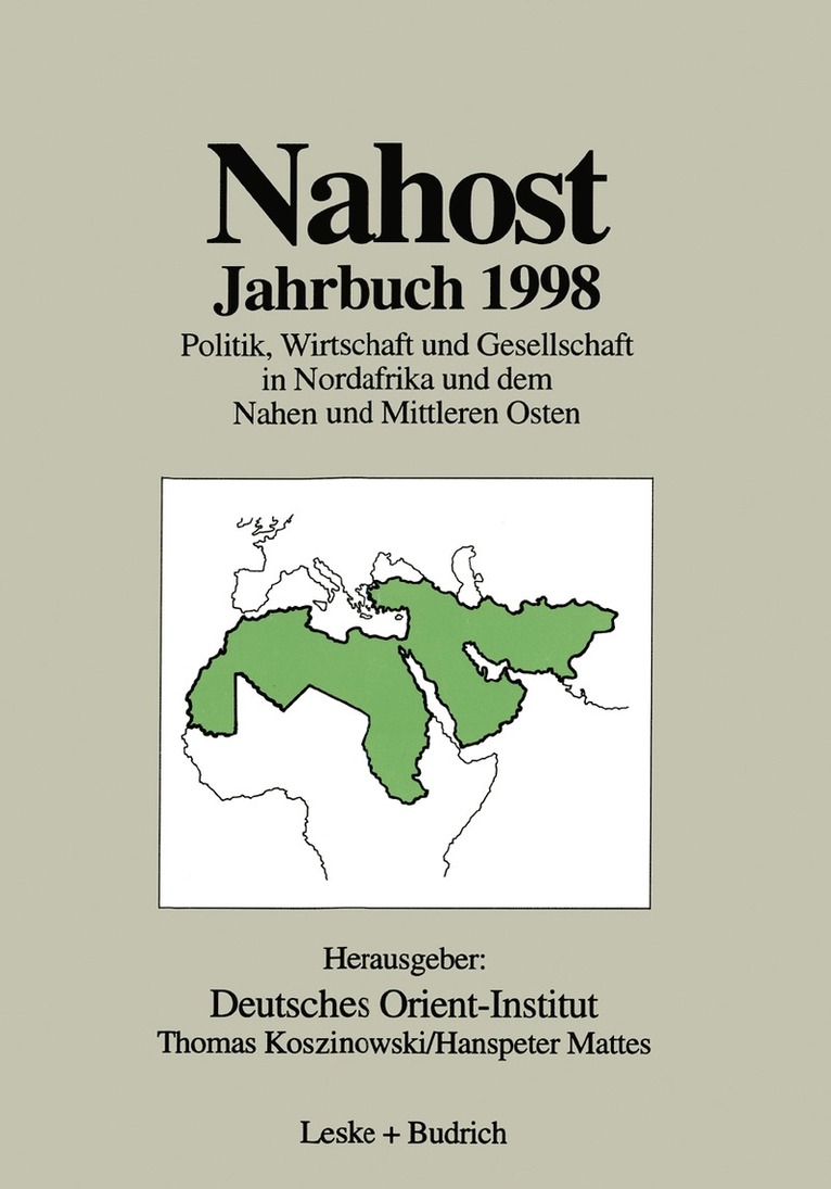 Nahost Jahrbuch 1998 1