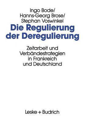 bokomslag Die Regulierung der Deregulierung
