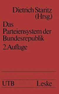 bokomslag Das Parteiensystem der Bundesrepublik