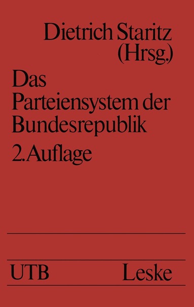 Dietrich Staritz - Das Parteiensystem der Bundesrepublik, Häftad