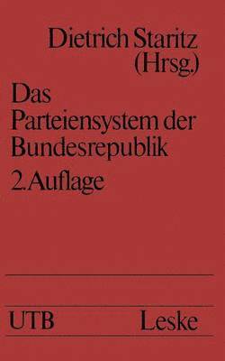 Dietrich Staritz - Das Parteiensystem der Bundesrepublik, Häftad