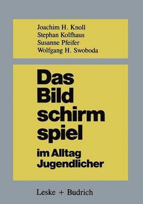 bokomslag Das Bildschirmspiel im Alltag Jugendlicher
