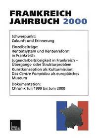 bokomslag Frankreich-Jahrbuch 2000