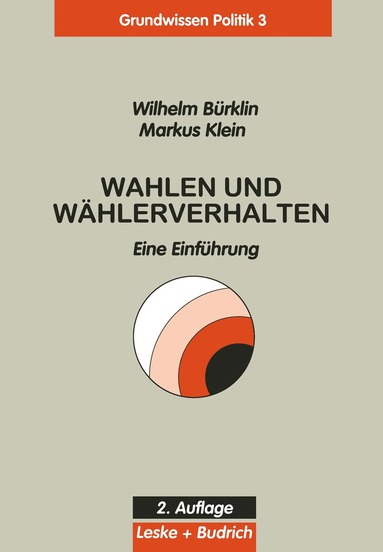 Wilhelm Bürklin - Wahlen und Wählerverhalten, Häftad