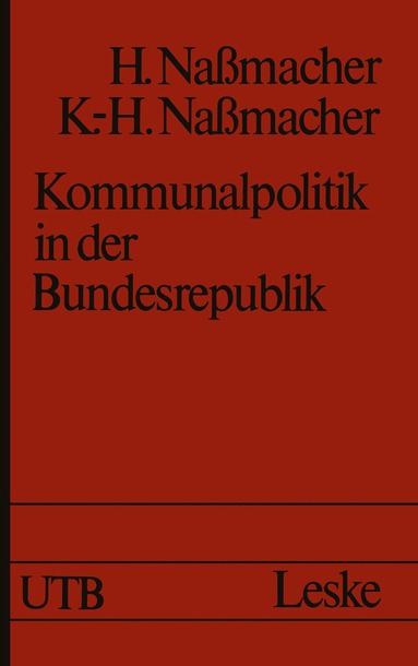 Hiltrud Nassmacher - Kommunalpolitik in der Bundesrepublik, Häftad