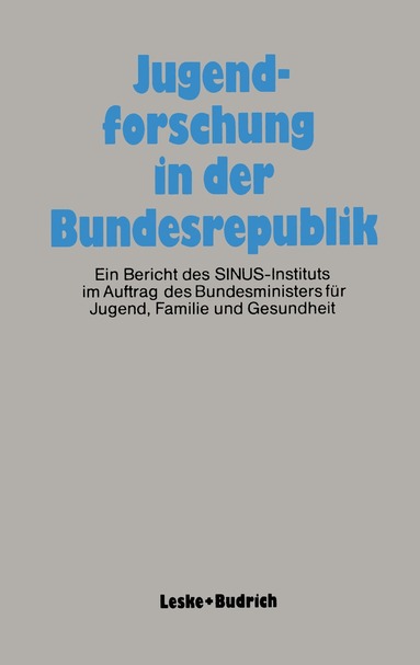 bokomslag Jugendforschung in der Bundesrepublik