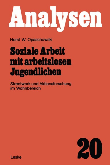 Soziale Arbeit mit arbeitslosen Jugendlichen, Häftad