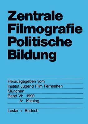 bokomslag Zentrale Filmografie Politische Bildung