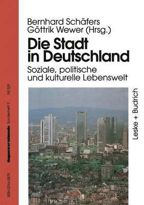 bokomslag Die Stadt in Deutschland