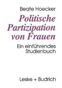 bokomslag Politische Partizipation von Frauen