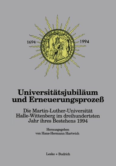 Hans-Hermann Hartwich - Universitätsjubiläum und Erneuerungsprozeß, Häftad