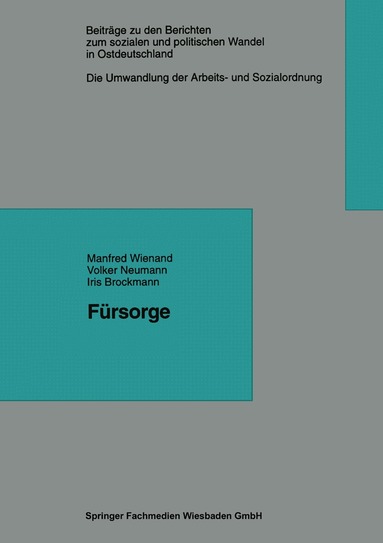 Manfred Wienand - Fürsorge, Häftad