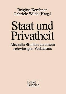 bokomslag Staat und Privatheit