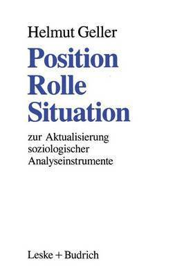 bokomslag Position - Rolle - Situation