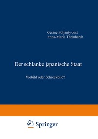 bokomslag Der schlanke japanische Staat