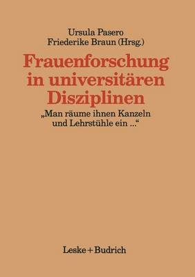 Frauenforschung in universitren Disziplinen 1