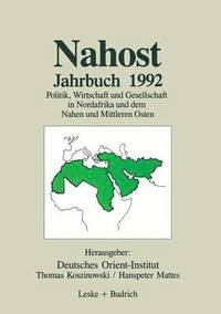 bokomslag Nahost Jahrbuch 1992
