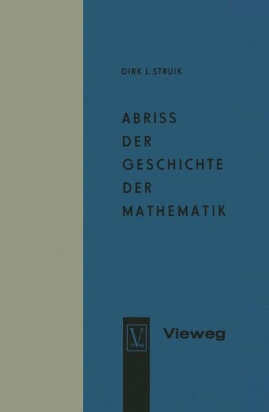 bokomslag Abriss der Geschichte der Mathematik