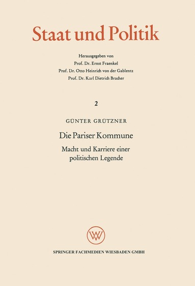 Günter Grützner, Günter Grützner - Die Pariser Kommune, Häftad
