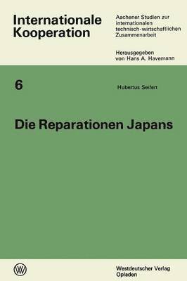 Die Reparationen Japans 1