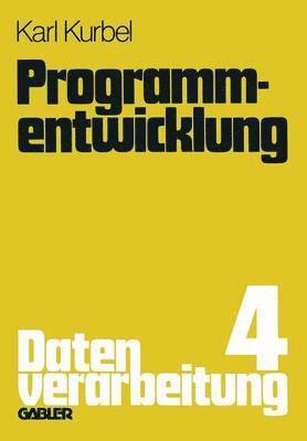 bokomslag Programmentwicklung