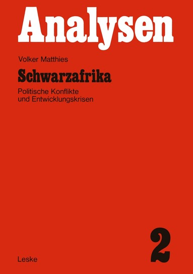 Volker Matthies - Schwarzafrika, Häftad