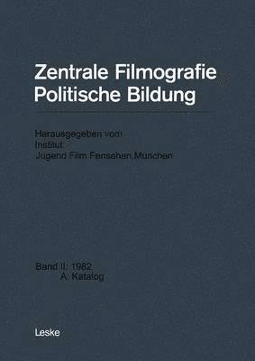 bokomslag Zentrale Filmografie Politische Bildung