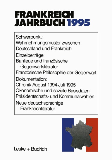 Lothar Albertin, Hans Manfred Bock, Marieluise Christadler, Adolf Kimmel, Ingo Kolboom, Robert Picht, Henrik Uterwedde - Frankreich-Jahrbuch 1995, Häftad