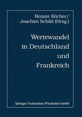 bokomslag Wertewandel in Deutschland und Frankreich