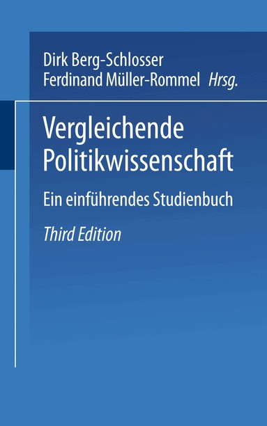 Dirk Berg-Schlosser - Vergleichende Politikwissenschaft, Häftad