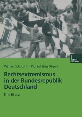 bokomslag Rechtsextremismus in der Bundesrepublik Deutschland