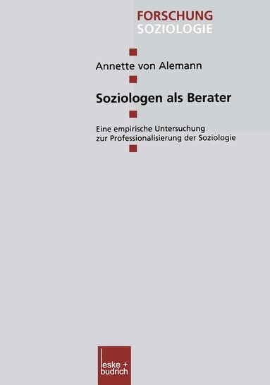 Soziologen als Berater, Häftad
